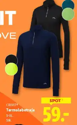 Lidl Termo melletrøje tilbud