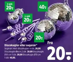 Coop 365 Discokugler eller sugerør tilbud