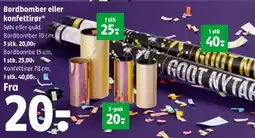 Coop 365 Bordbomber eller konfettirør tilbud