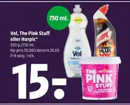 Coop 365 Vel, The Pink Stuff eller Harpic tilbud