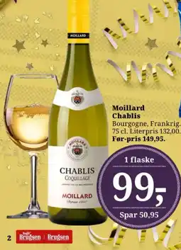 Dagli'Brugsen Moillard Chablis tilbud