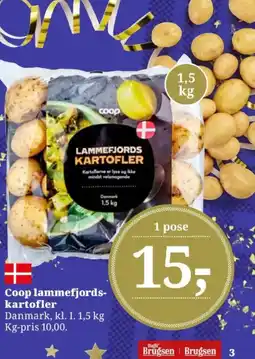 Dagli'Brugsen Coop lammefjords- kartofler tilbud