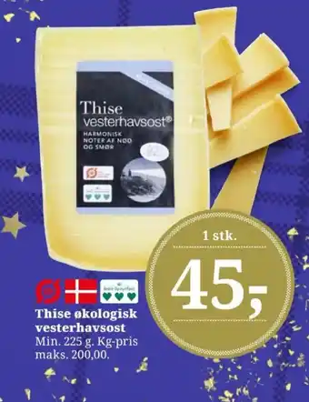 Thise økologisk vesterhavsost