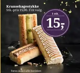 Dagli'Brugsen Kransekagestykke tilbud