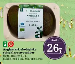 Dagli'Brugsen Änglamark økologiske spiseklare avocadoer tilbud