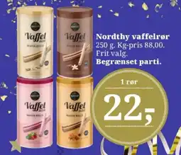 Dagli'Brugsen Nordthy vaffelrør tilbud