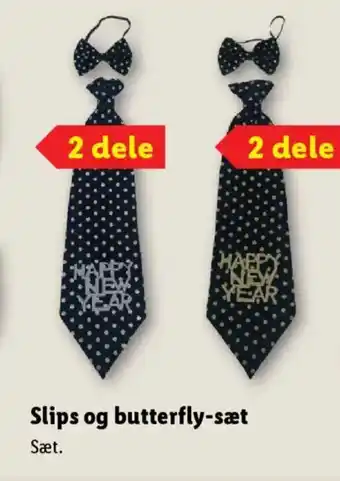 Lidl Slips og butterfly-sæt tilbud