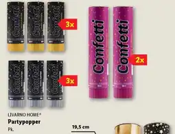 Lidl LIVARNO HOME® Partypopper tilbud