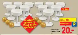 Lidl LIVARNO HOME® Prosecco Pong tilbud