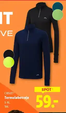 Lidl CRIVITⓇ Termoløbetrøje tilbud