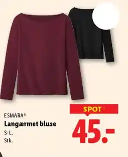 Lidl ESMARA® Langærmet bluse tilbud