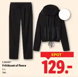 Lidl ESMARA® Fritidssæt af fleece tilbud