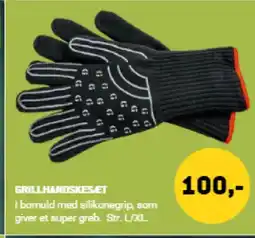 XL-BYG Grillhandskesæt tilbud