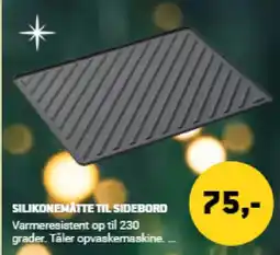 XL-BYG Silikonemåtte til sidebord tilbud