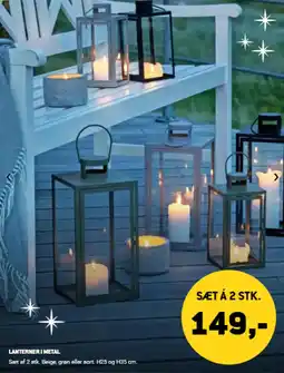 XL-BYG Lanterneri metal tilbud