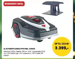 XL-BYG AL-KO Robotplæneklipper inkl. garage tilbud