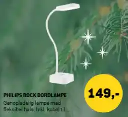 XL-BYG Philips Rock bordlampe tilbud