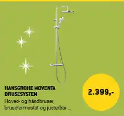 XL-BYG Hansgrohe Moventa brusesystem tilbud