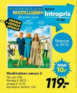 Bilka Madklubben sæson 2 tilbud