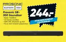 Bilka Prosonic SB300 Soundbar tilbud