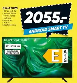 Bilka PROSONIC 55UA7025 tilbud