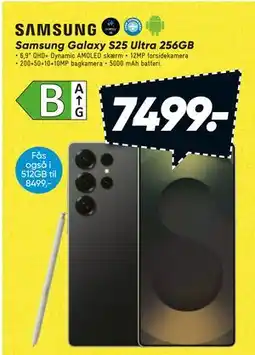 Bilka Samsung Galaxy S25 Ultra 256GB tilbud