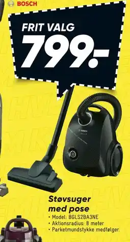 Bilka Støvsuger med pose tilbud