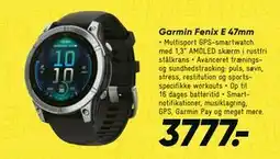 Bilka Garmin Fenix E 47mm tilbud