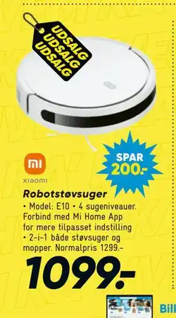 Bilka Robotstøvsuger tilbud