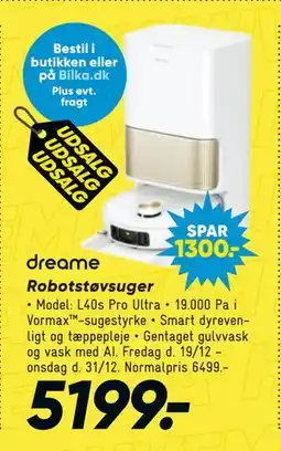 Bilka Robotstøvsuger tilbud