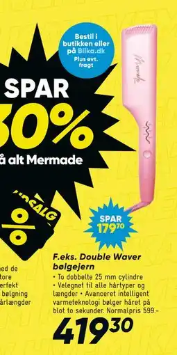 Bilka Double Waver bølgejern tilbud
