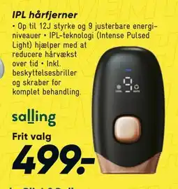 Bilka IPL hårfjerner tilbud