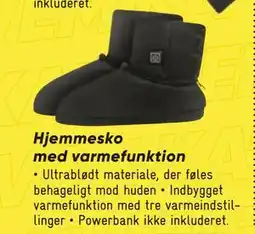 Bilka Hjemmesko med varmefunktion tilbud