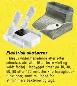 Bilka Elektrisk skotørrer tilbud