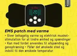 Bilka EMS patch med varme tilbud