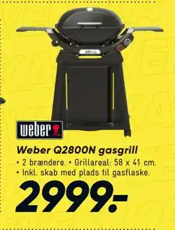 Bilka Weber Q2800N gasgrill tilbud