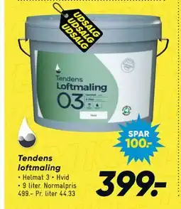 Bilka Tendens loftmaling tilbud