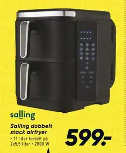 Bilka Salling dobbelt stack airfryer tilbud