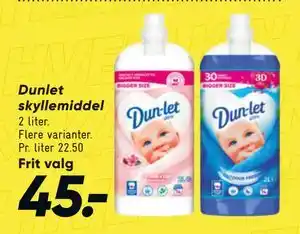 Bilka Dunlet skyllemiddel tilbud
