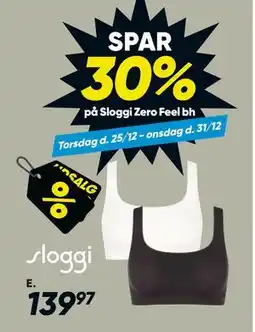 Bilka SPAR 30% på Sloggi Zero Feel bh tilbud