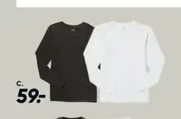 Bilka T-shirt med lange ærmer tilbud