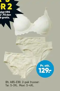 Bilka Bh, 2-pak trusser, Tai tilbud