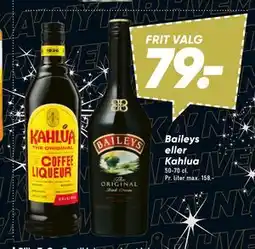 Bilka Baileys eller Kahlua tilbud