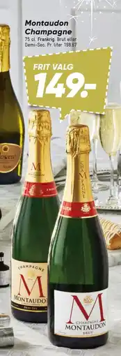 Bilka Montaudon Champagne tilbud