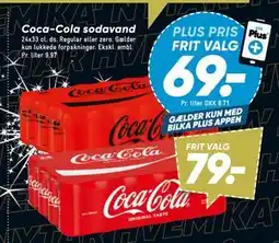 Bilka Coca-Cola sodavand tilbud