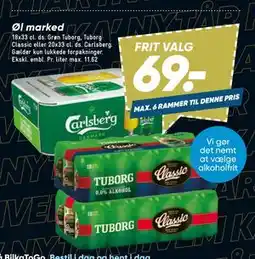 Bilka Øl marked tilbud