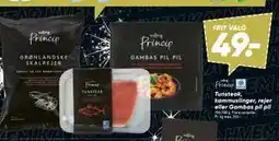 Bilka Tunsteak, kammuslinger, rejer eller Gambas pil pil tilbud