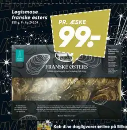 Bilka Løgismose franske østers tilbud