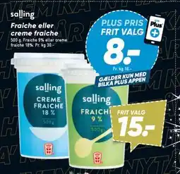 Bilka Fraiche eller creme fraiche tilbud