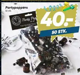 Bilka Partypoppers tilbud